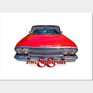 1963 Chevrolet Impala SS Convertible Posters and Art